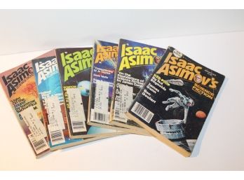 Vintage Isaac Asimov's Science Fiction Magazines