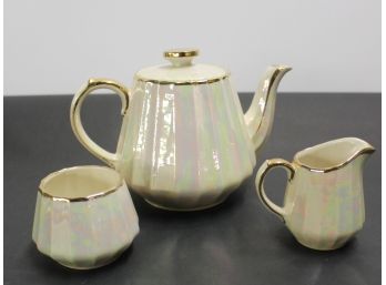 Stunning Sadler  Iridescent Tea Pot Set