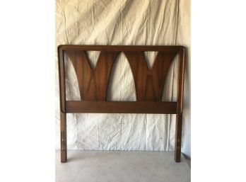 Vintage Mid-Century Modern MCM Single Bed Head Board
