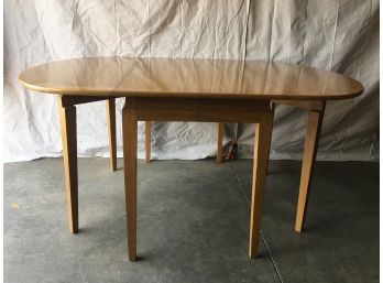 Red Lion Table Company Mid-century Modern MCM Asian Inspired Drop Leaf Extension Dining Table.