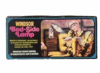 Vintage New Old Stock Windsor Bed Side Lamp.