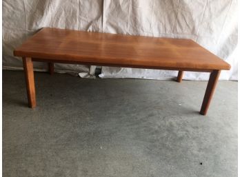 Vintage Mid-Century Modern MCM Solid Wood Teak ? Coffee Table.