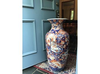 Tall Chinese Open Urn/Vessel  31'H X 14'D