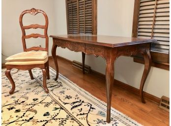 French Provincial Wellesley Guild Desk With Chair -