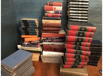 BOOKS! Stagers, Readers, Decorators Delight - Classics, Sets, Harvard Classics, World Of Music, More