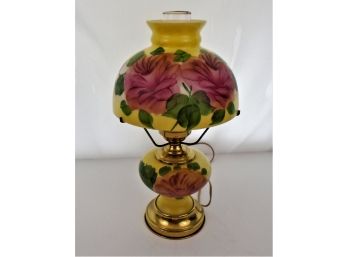 Vintage 'Gone With The Wind' Style Hurricane 3 Way Lamp