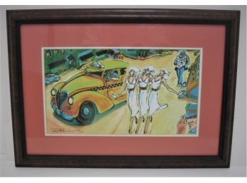 Listed Artist R J Hohimer Signed  Limited Edition Serigraph #24/100