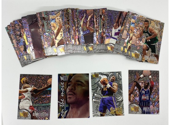 100 Fleer Metal 1995-1996 Basketball Cards: Dennis Rodman, Mark Jackson, Karl Malone & More1