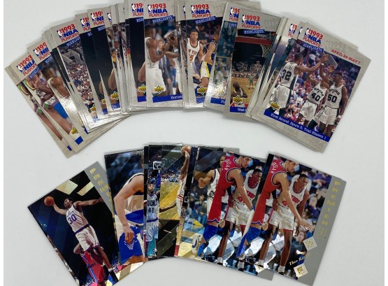54 NBA 1993 Playoffs, Basketball Plus & Premier Basketball Cards
