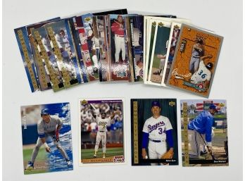 59 Upper Deck Baseball Cards: Rickey Henderson, Nolan Ryan, Dave Winfield, Community Heroes & More