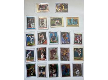 21 Sports Cards Preserved In Plastic