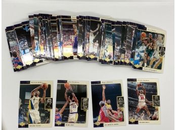 83 Upper Deck Basketball Cards: Derrick Harper, Time Hardaway, Magic Johnson, Dennis Rodman & More