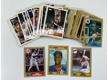 95 Topps Baseball Cards: Don Mattingly ,All Star Darryl Strawberry, Tony Gwynn  & More
