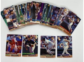 117 Fleer Ultra 1993 Baseball Cards: Sandy Alomar, Tino Martinez, Jose Canseco, Frank Thomas & More