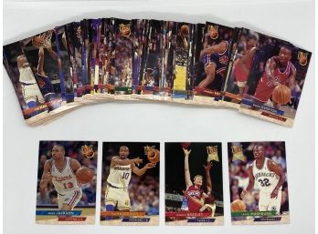 110 Fleer Ultra Basketball Cards 1993-1994: Mark Jackson, Jim Hardaway, Shawn Bradley, Jamal Mashburn  & More
