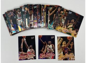 85 Fleer Ultra 1996-97 Basketball Cards: Hakeem Olajuwon, Clyde Drexler, John Starks & More