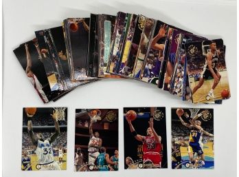 129 Topps Stadium Club Basketball Cards: Shaquile O'Neal, Charles Oakley, Scottie Pippen  & More