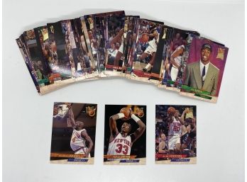 100 Fleer Ultra Basketball Cards 1993-1994:  Anthony Mason, Patrick Ewing, Allan Houston & More