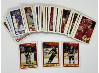100 Topps Hockey Cards: All Stars Cam Neely, Paul Coffey, Brett Hull & More