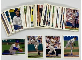 125 Upper Deck Baseball Cards: Nolan Ryan, Barry Bonds, Don Mattingly, Jose Guzman & More