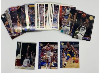 45 Upper Deck Basketball Cards: Signature Cards By Derrick Coleman, Tim Hardaway & More