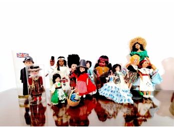 Vintage Collection Of Dolls From Around The World