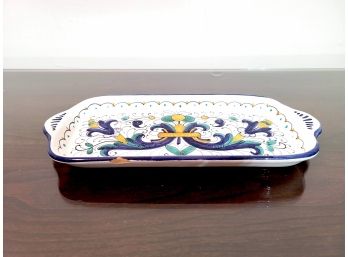Italian Hand Painted Serving Platter