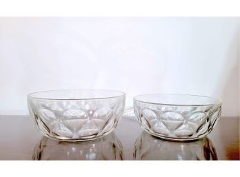 Pair Of Glass Bowls