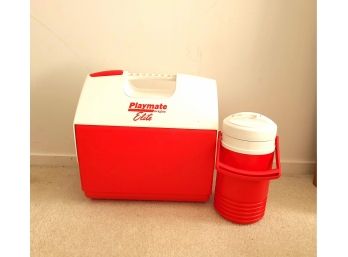 Playmate Cooler And Water Jug