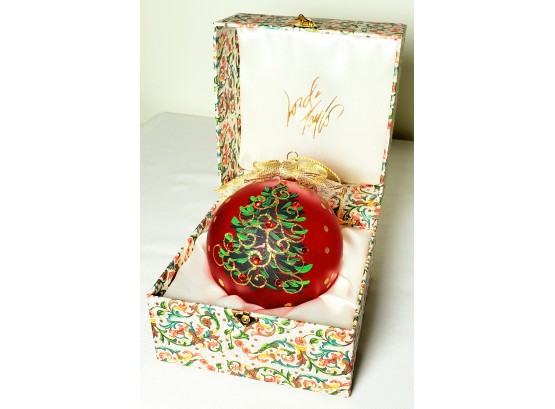 Lord And Taylor Merry Christmas Ornament