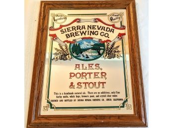Sierra Nevada Brewing Company  Promotional Mirror ~19'