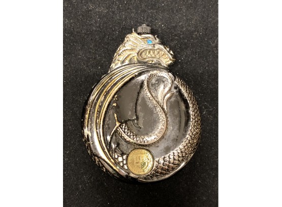 Beautifully Designed Dragon Inspired Pocket Watch By Boris Of Knight Stone Collections