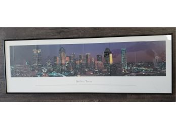 Panoramic Photo Of Dallas Texas By James Blakeway