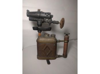 Antique Blow Torch By Otto Bernz Co. Patented 1910