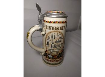 Commemorative Drinking Stein For The German National Reunification