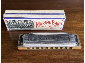 Antique Marine Brand M. Honer German Made Harmonica