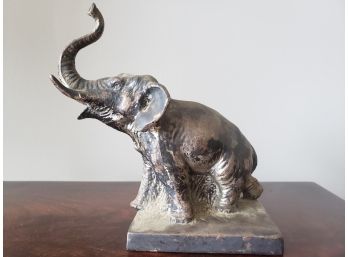 Regal Metal Elephant