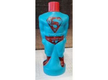 1965 Superman Full Bottle Of SOAKY By Colgate-palmolive