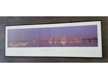 Framed Panoramic Photograph Of Memphis Tennessee