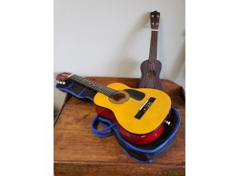 Children's  String Instruments And One Case
