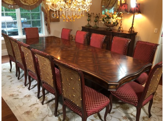 Absolutely Phenomenal Set Of Twelve (12) Dining Room Chairs - Paid $8,500 - Excellent Condition - AMAZING SET
