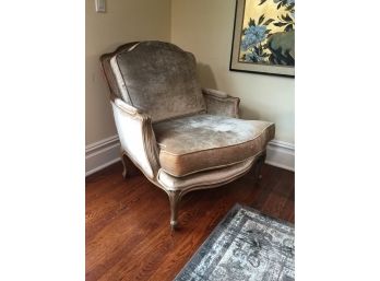 Fabulous French Style Chair By Massoud - Mohair Type Fabric - Paid $1,999 - SUPER Comfy Chair NICE !