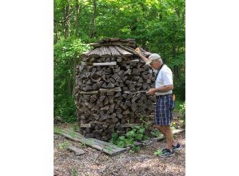 Two Plus Cords Of FULLY SEASONED Nice & Dry Firewood - ALL HARDWOODS - Oak - Ash - Maple - EASY TO ACCESS !