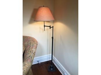 Fantastic Floor Lamp By RESTORATION HARDWARE - Paid $1,600 - Fully Adjustable - Oil Rubbed Bronze Finish