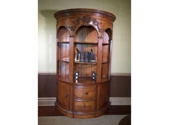 Incredible Large French Style Carved Cabinet / Shelf - Outstanding Quality - Paid $4,500 Each - 1 Of 2