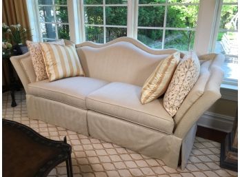 Fabulous Oversized Decorator Sofa By CENTURY - Comes With Pillows As Shown - GREAT PIECE !