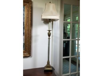 Beautiful Brass & Marble Lamp - Very Tall & Elegant - By DECORATIVE CRAFTS - Paid $1,100 - (1 OF 2)