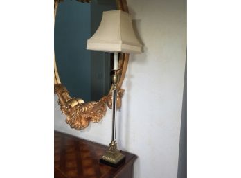 Beautiful Brass & Marble Lamp - Very Tall & Elegant - By DECORATIVE CRAFTS - Paid $1,100 - (2 OF 2)