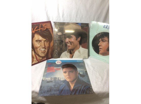 4 Elvis Album Lot