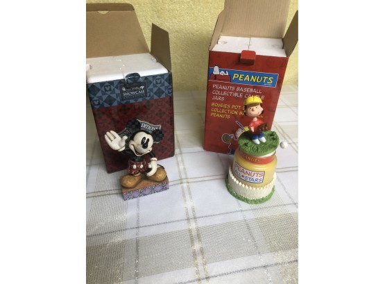 Peanuts And Mickey Mouse